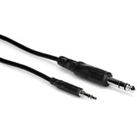 Main product image for Hosa CMS-110 3.5mm TRS to 1/4" TRS Stereo Interconn 241-9008
